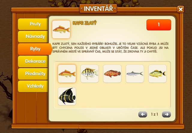 inventar Fishdex